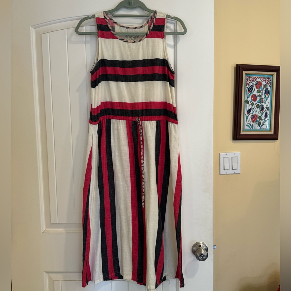 Ace & Jig Surf Dress in Tribe Stripe Print Small